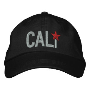 California Republic STAR Embroidery Embroidered Hat