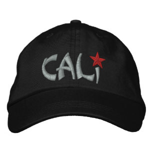 California Republic STAR Embroidery Embroidered Hat