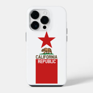 CALIFORNIA REPUBLIC State Flag Decor iPhone 14 Pro Case