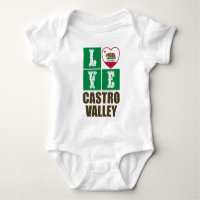California Republic State Flag Heart Castro Valley