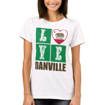 California Republic State Flag Heart Danville