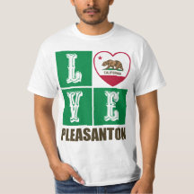 California Republic State Flag Heart Pleasanton