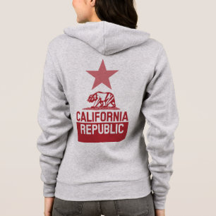 CALIFORNIA REPUBLIC State Flag Hoodie