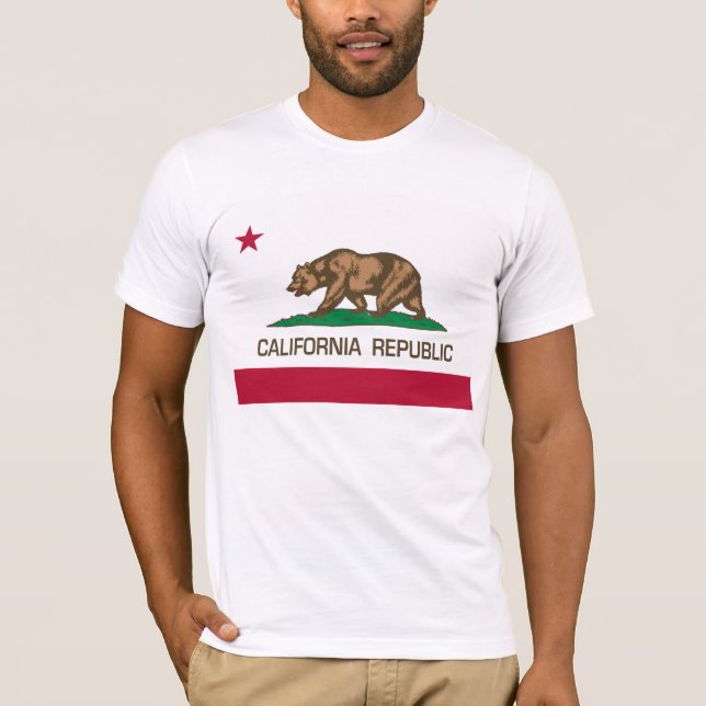 California Republic (State Flag) T-Shirt (Front)