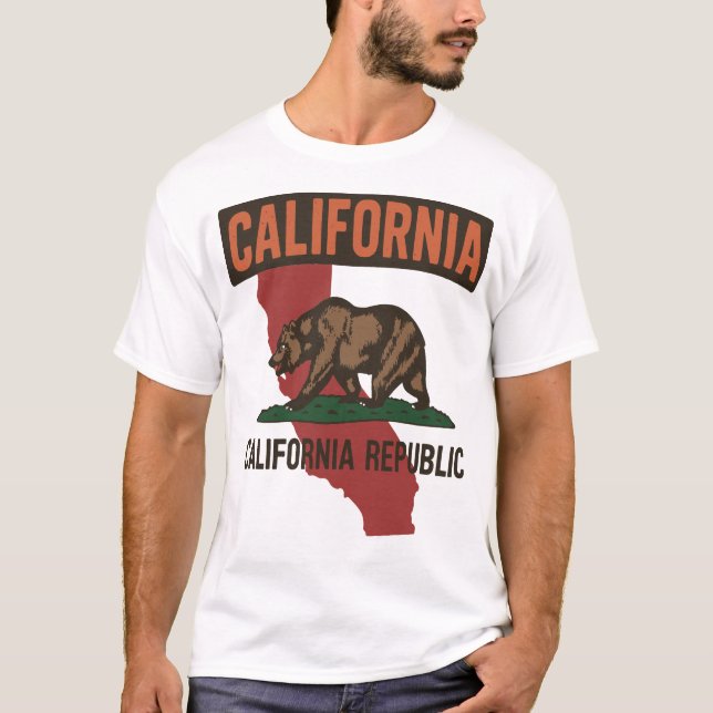 California Republic state pride T-Shirt (Front)