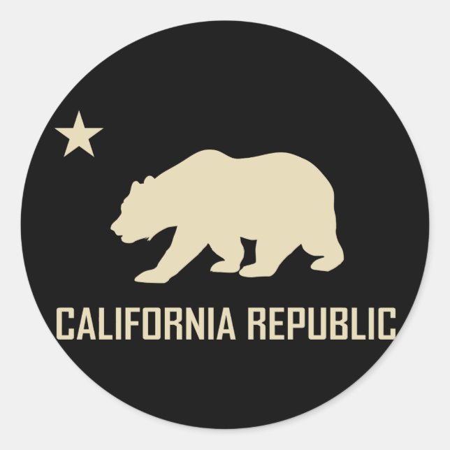 California Republic Sticker (Front)