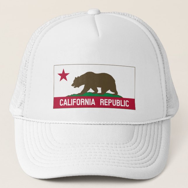 California Republic Trucker Hat (Front)