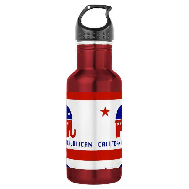 California Republican 532 Ml Water Bottle (Front)