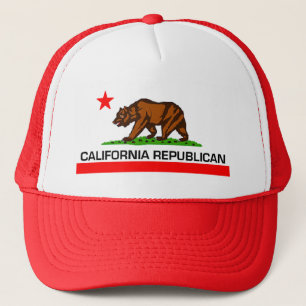 California Republican Trucker Hat