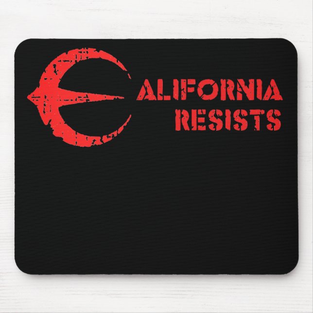 California Resists Mouse Pad (Front)