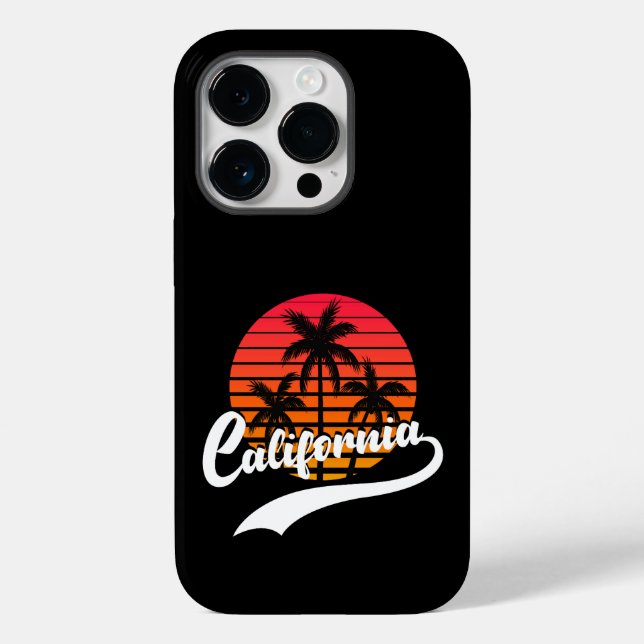 California Retro Case-Mate iPhone 14 Pro Case (Back)