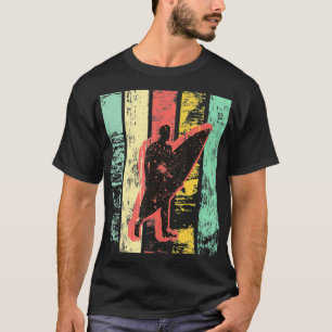 California Retro Surf Vintage Van Surfer Surfing D T-Shirt