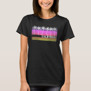 California Retro Vintage Beach Surf Sunset 70s 80s T-Shirt