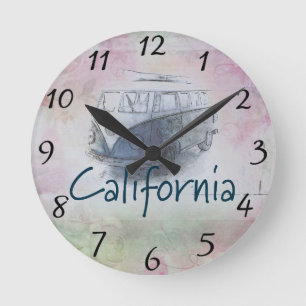 California Round Clock