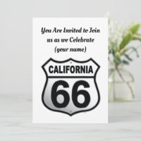 California Route 66 sign