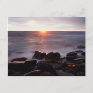 California, San Diego, Sunset Cliffs, Sunset 2 Postcard