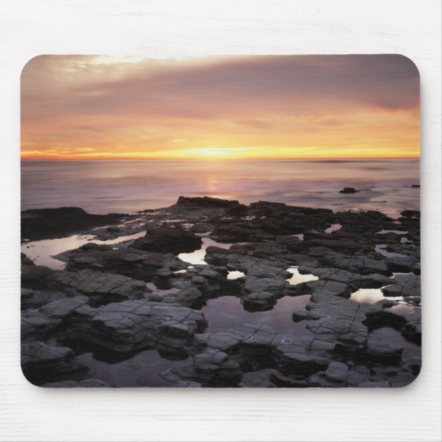California, San Diego, Sunset Cliffs, Sunset 6 Mouse Pad (Front)