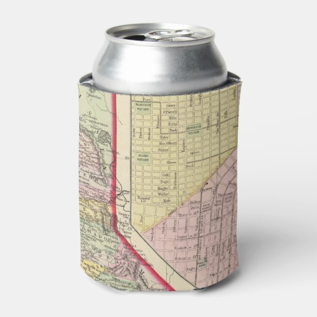 California, San Francisco Can Cooler (Can Front)