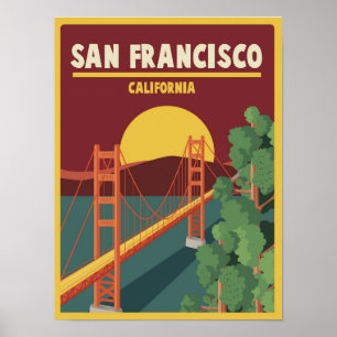 California   San Francisco Poster