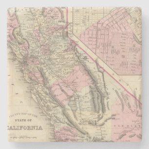 California, San Francisco Stone Coaster
