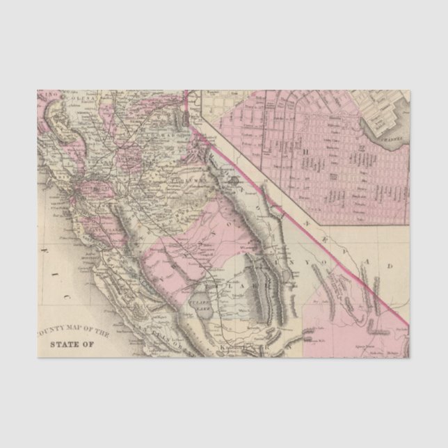 California, San Francisco Tissue Paper (Front)
