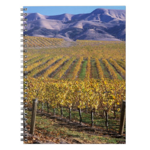 California, San Luis Obispo County, Edna Valley Spiral Notebook