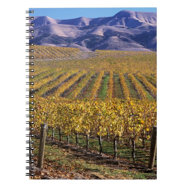 California, San Luis Obispo County, Edna Valley Spiral Notebook (Front)