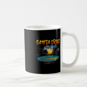 California Santa Cruz Surfing Coffee Mug