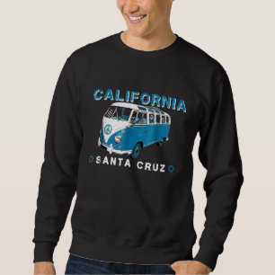 California Santa Cruz Vintage Surf Van Tshirt