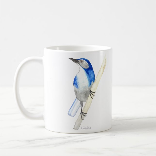 California Scrub Jay Coffee Mug (Left)
