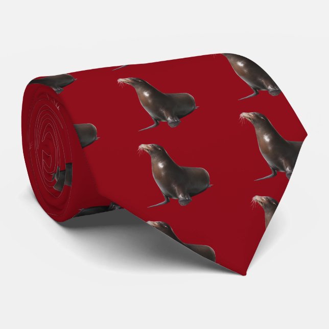 California sea lion tie (Rolled)