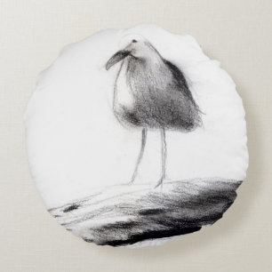 California Seagull 2012 Round Cushion
