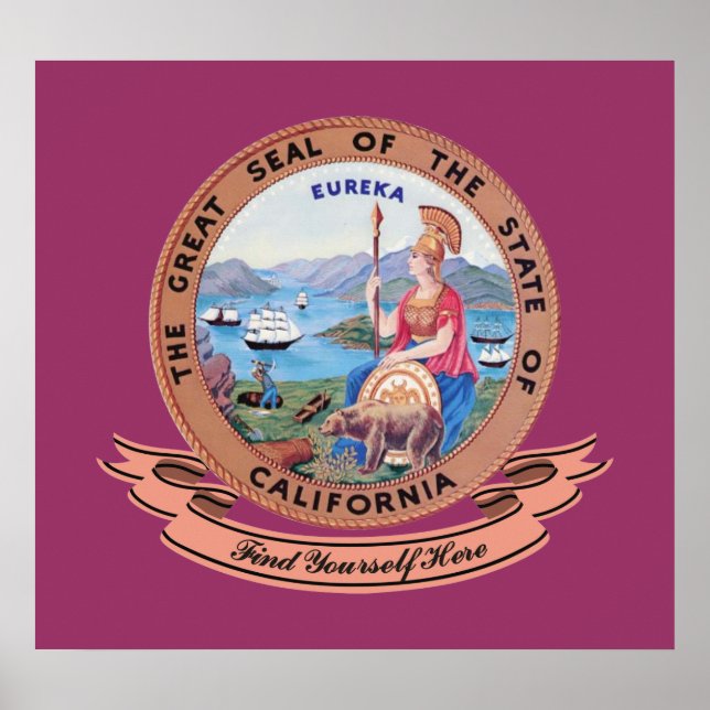 California Seal Poster (Front)