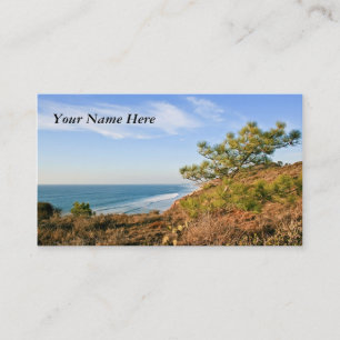 California Seascape Business Card