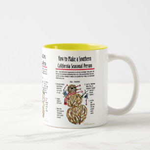 California Seasonal Person Mug