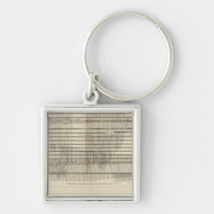 California Seismograms 10 Key Ring