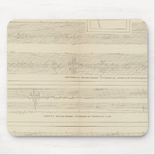 California Seismograms 8 Mouse Pad