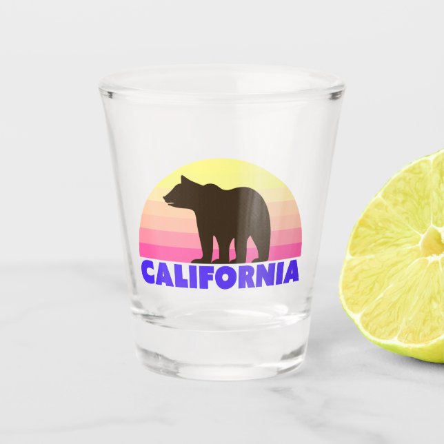 California Shot Glass (Front)