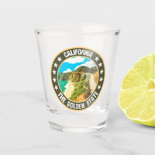 California                                         shot glass