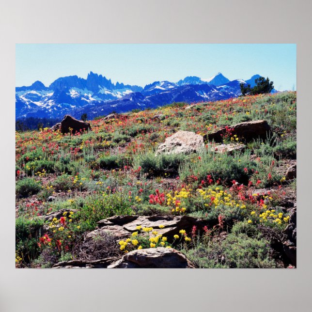 California, Sierra Nevada Mountains 1 Poster (Front)