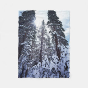 California, Sierra Nevada Mountains 9 Fleece Blanket