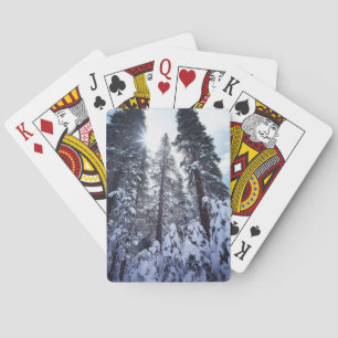 California, Sierra Nevada Mountains 9 Playing Cards