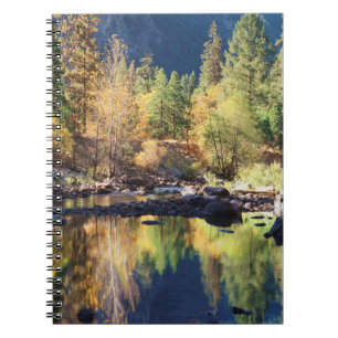 California, Sierra Nevada Mountains, Yosemite 4 Spiral Notebook