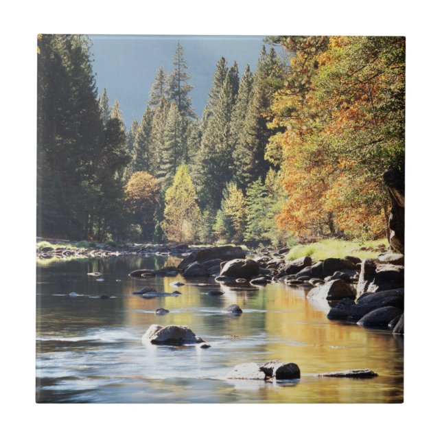 California, Sierra Nevada Mountains, Yosemite 7 Tile (Front)