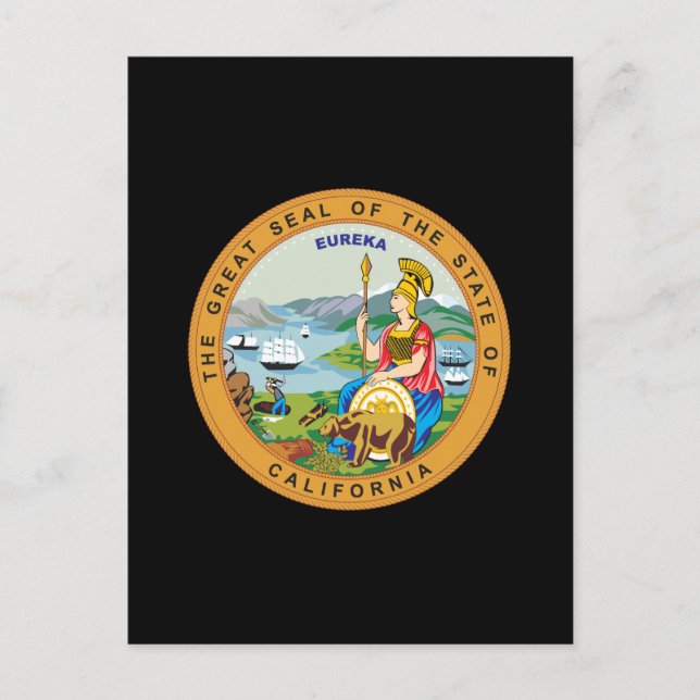 California sign postcard (Front)
