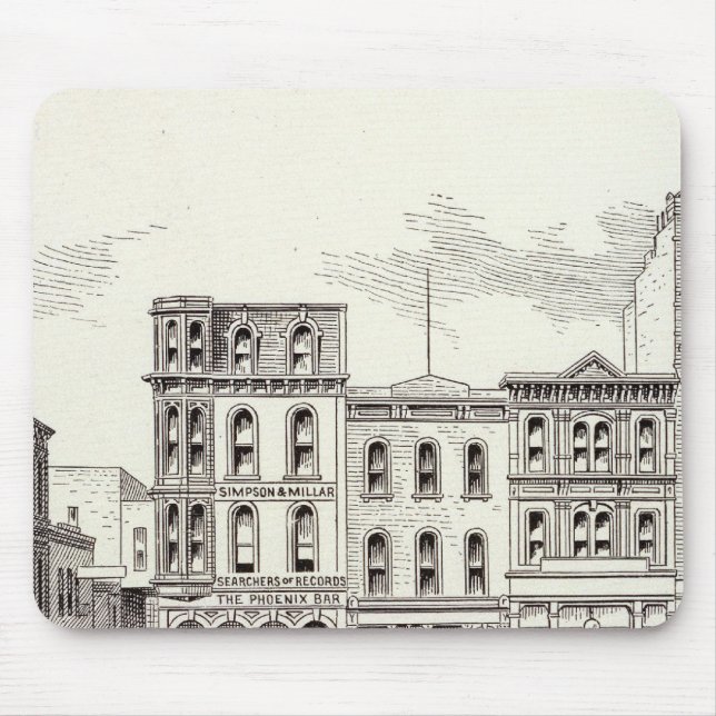 California South side Webb and Kearny Mouse Pad (Front)