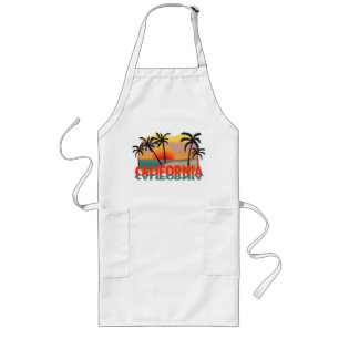 California Souvenir Long Apron