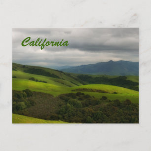 California Spring Panorama Postcard