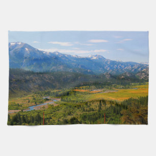 California SR 108 Sonora Pass Tea Towel