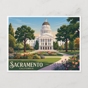 California State Capitol Sacramento Postcard